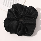 Scrunchies Hair Ties for Women – Oversized Silk Satin Scrunchies