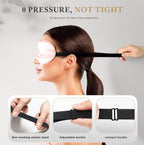 UASZDAU Sleep Mask Silk Eye Mask for Sleeping (3 Pack)
