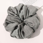 Scrunchies Hair Ties for Women – Oversized Silk Satin Scrunchies