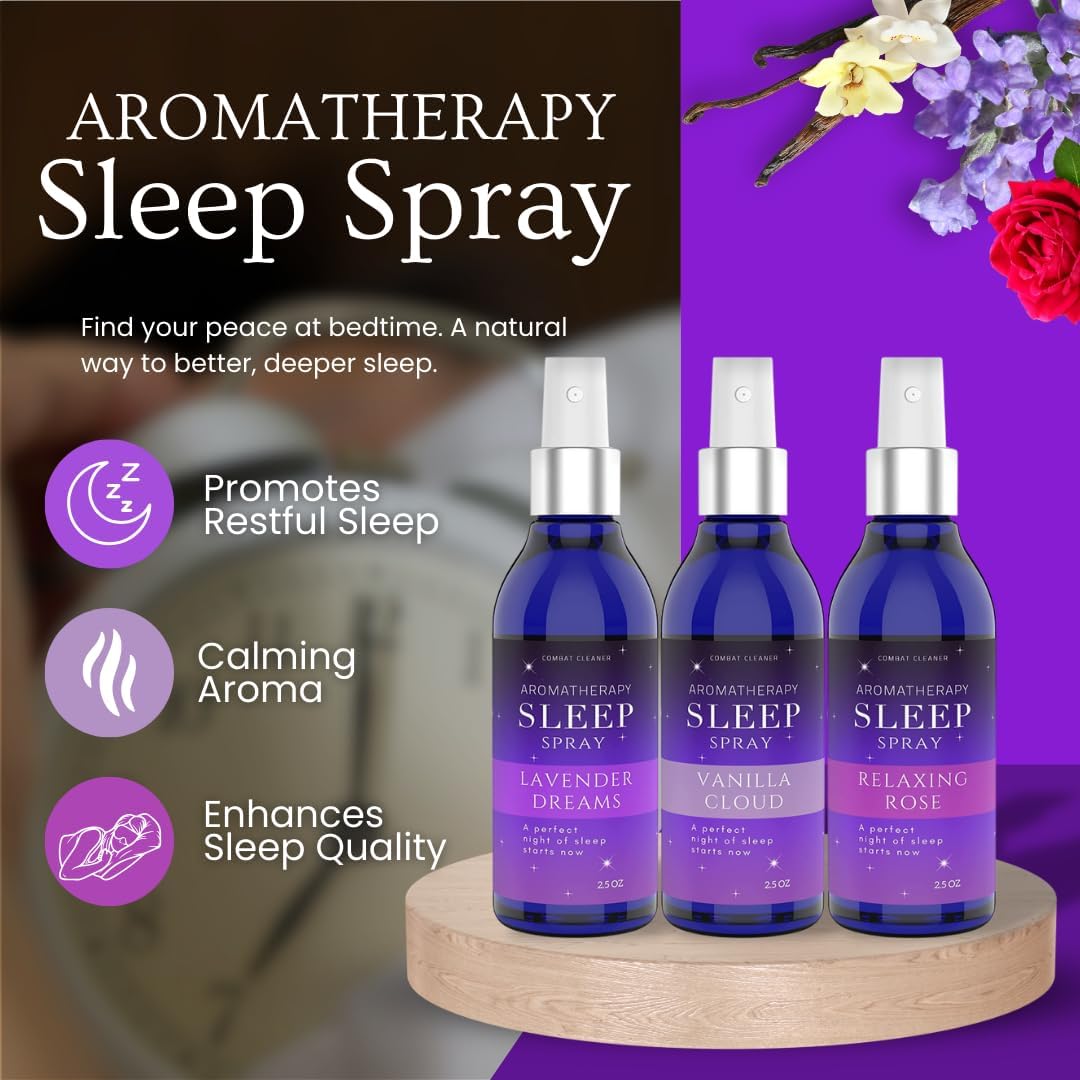 Pillow Sleep Spray Mist for Deep Sleep (Pack of 3)