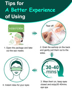 16 Packs Steam Eye Masks for Dry Eyes