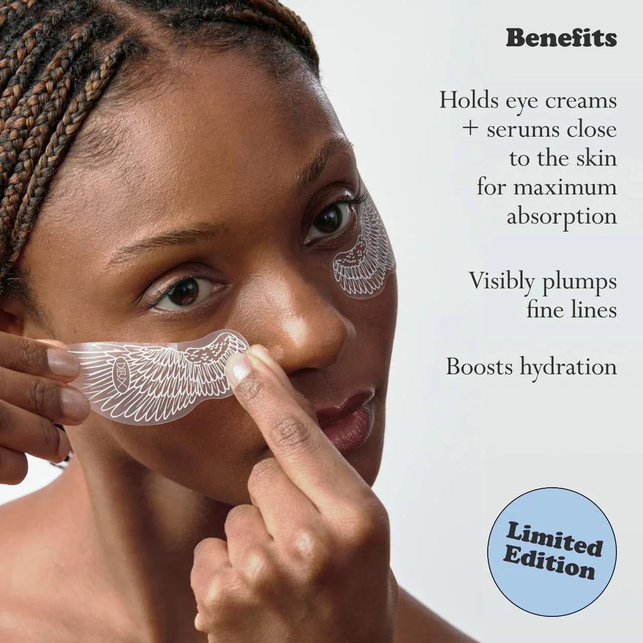 Forever Eye Mask Reusable 100% Silicone Patches – Limited Edition