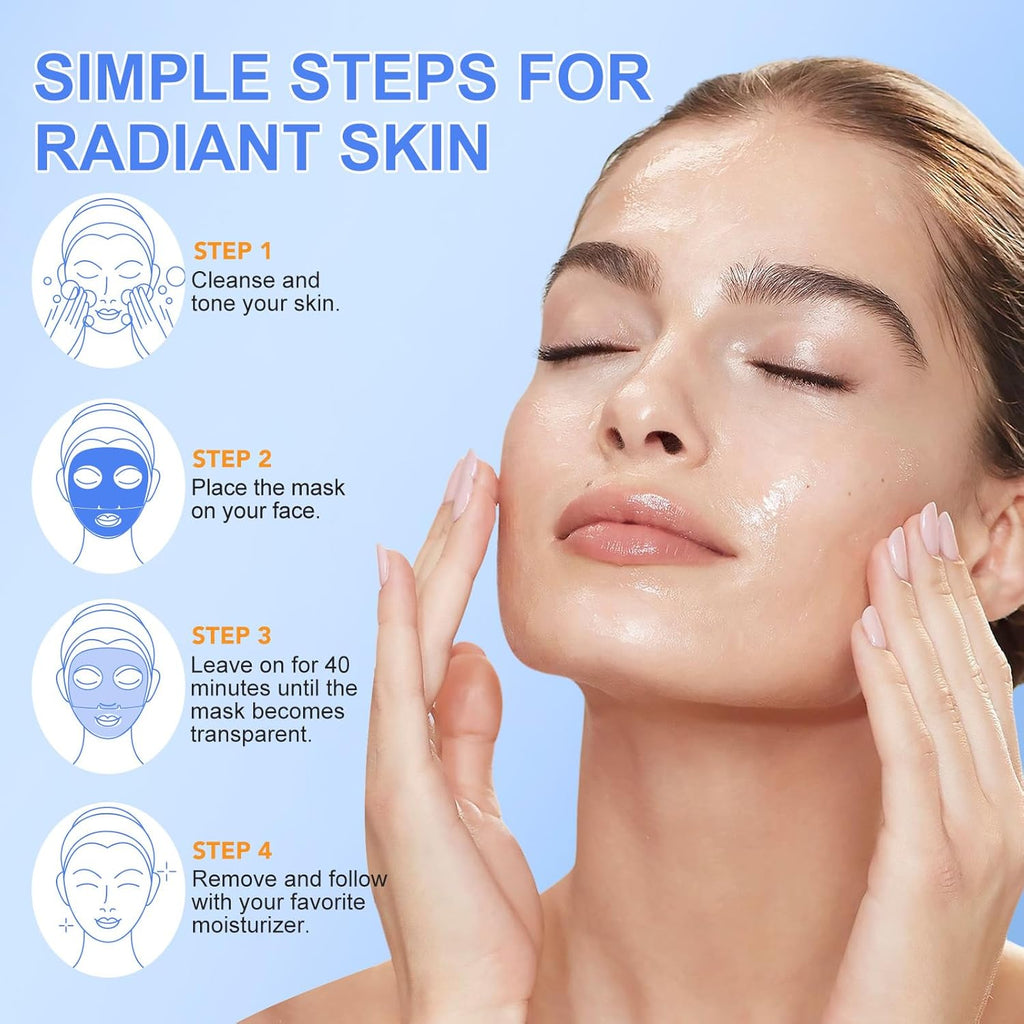 Collagen Face Mask – Overnight Hydrating Sheet Mask