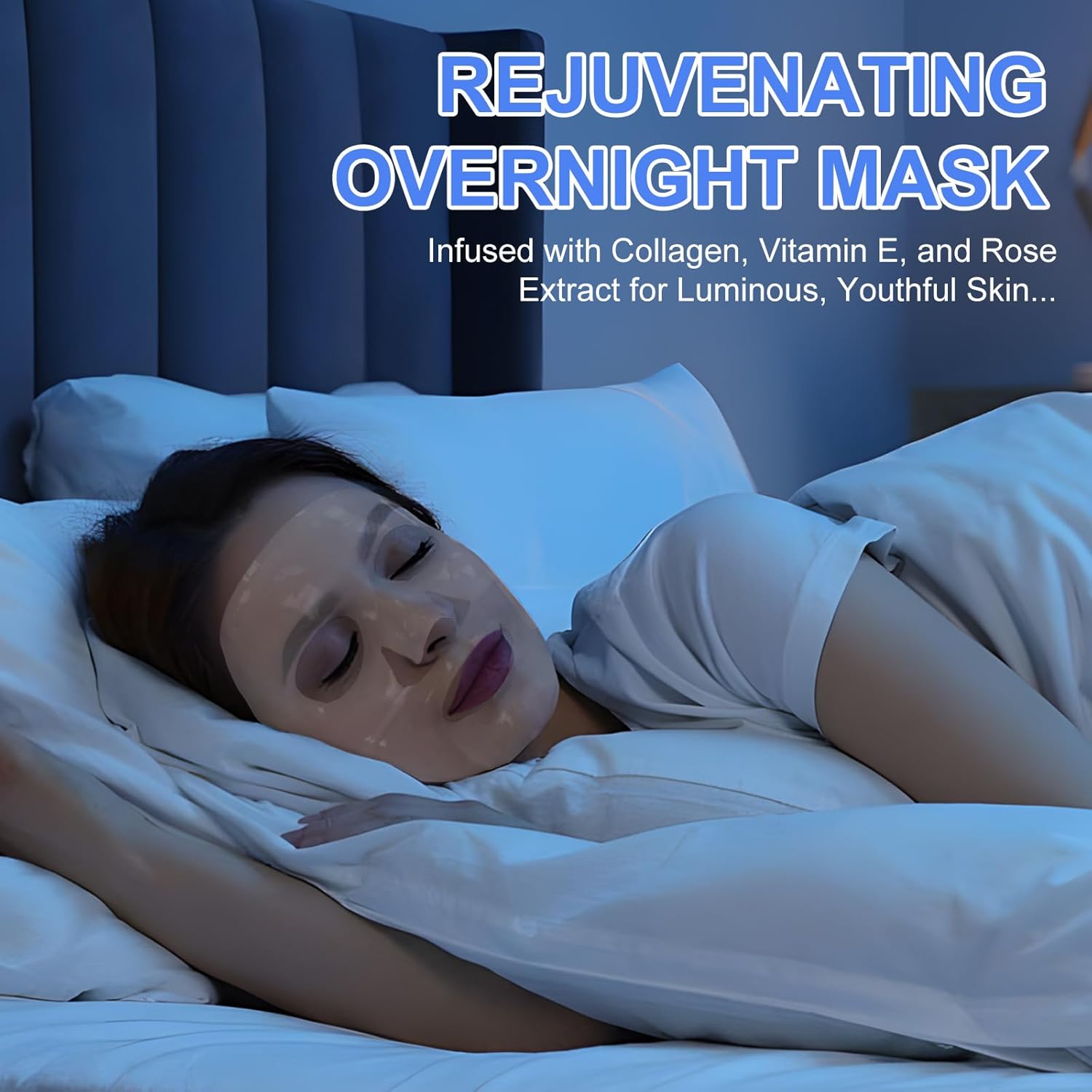 Collagen Face Mask – Overnight Hydrating Sheet Mask