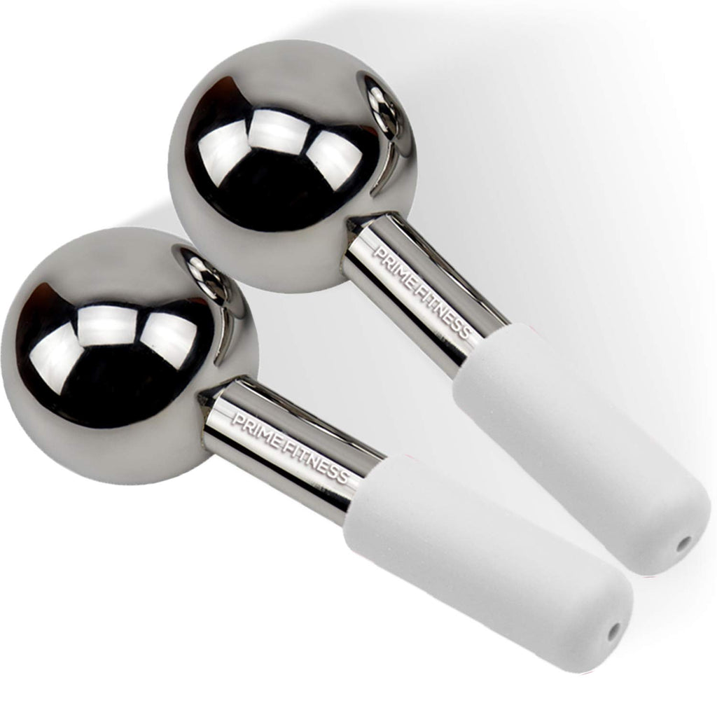 Ice Globes for Facials  Unbreakable Steel Cooling Roller