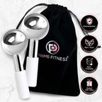 Ice Globes for Facials  Unbreakable Steel Cooling Roller