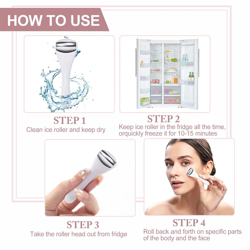 MAANGE Mini Eye & Face Rollers for Eye Massager